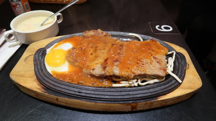 台湾のビーフステーキ