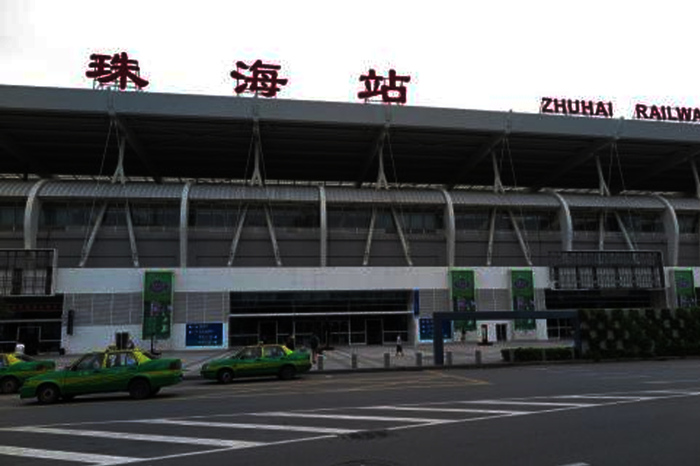 珠海駅のタクシー乗り場